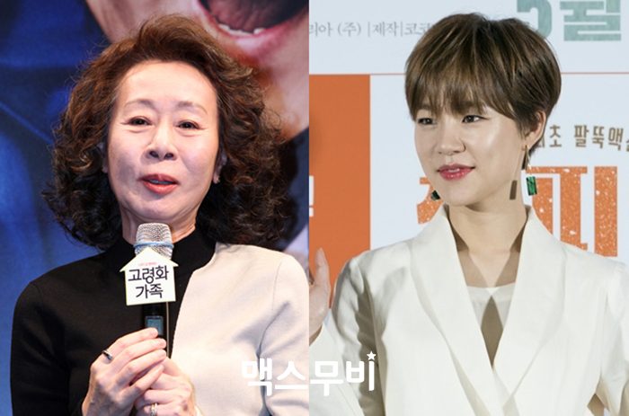영화 ‘미나리’ 배우 윤여정(왼쪽)과 한예리. 사진 맥스무비 DB