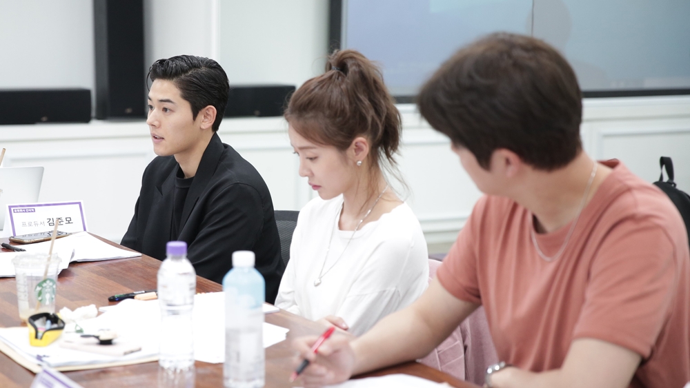 영화 '간이역' 대본 리딩 현장. 사진 (주)드림팩트엔터테인먼트