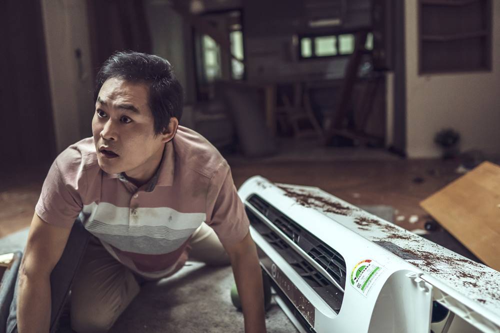 영화 '싱크홀' 스틸. 배우 김성균. 사진 쇼박스
