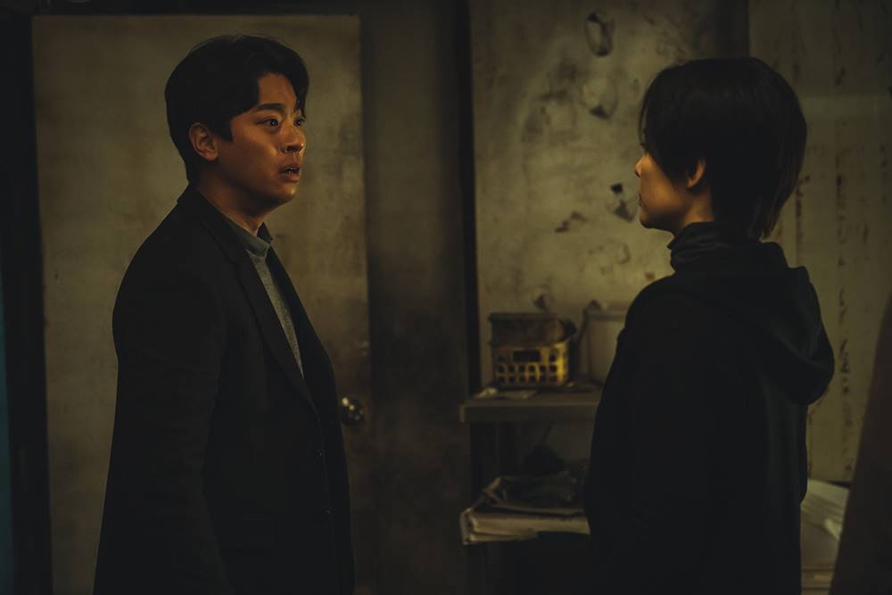 드라마 '지옥' 스틸. 배우 박정민. 사진 넷플릭스