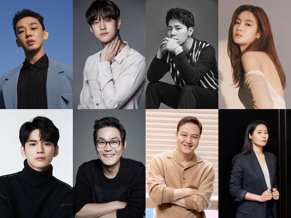 넷플릭스 오리지널 영화 '서울대작전' 배우 유아인, 고경표, 이규형, 박주현, 옹성우, 김성균, 정웅인, 문소리. 사진 United Artists Agency, 씨엘엔컴퍼니, 에이스팩토리, 935엔터테인먼트, 판타지오, UL엔터테인먼트, 저스트엔터테인먼트, 씨제스엔터테인먼트