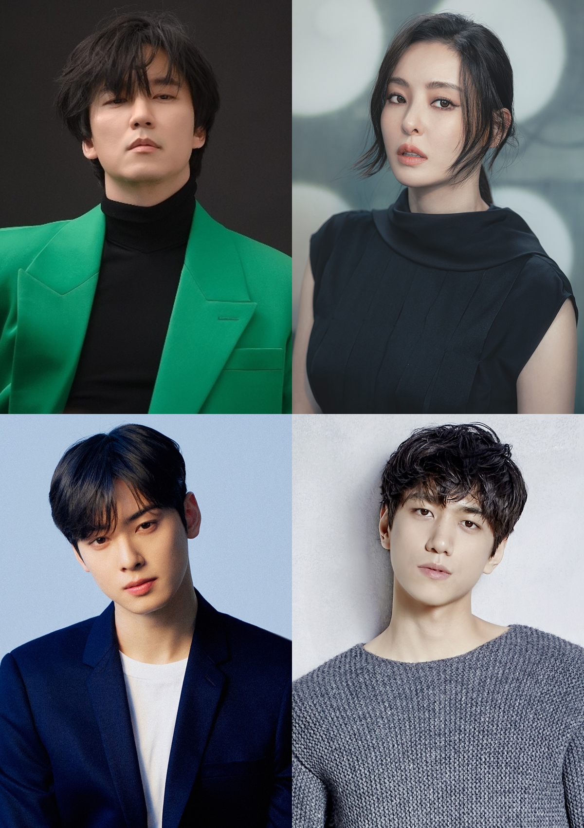김남길(길스토리이엔티), 이다희, 차은우(판타지오), 성준(더웨이컴퍼니)